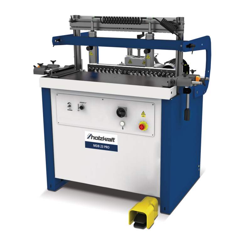 Holzkraft MDB 23 PRO Semi Automatic Multi Spindle Drilling Machine (3 phase 400v)